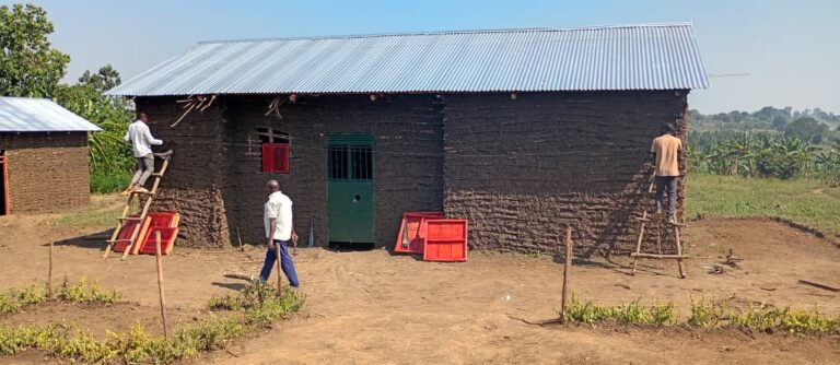 Completed window and door installation at IGRAO-AFRICA headquarters
