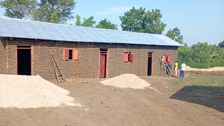 Wide perspective of the facility complex in Kyangwali